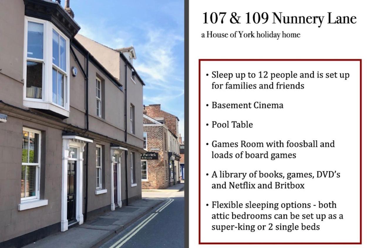 ヨーク 107 And 109 Nunnery Laneヴィラ エクステリア 写真